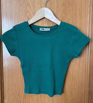 Camiseta Top Verde FB Sister Talla XXS