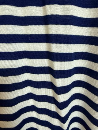 Jersey Rayas Zara XL Azul Blanco