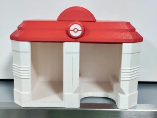 Dispensador Fundas Pokemon Rojo y Blanco