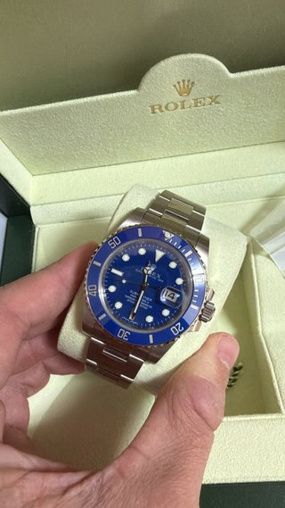 Rolex Submariner esfera azul conocido como PITUFO!