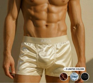 Boxer Ares Silk Blanco