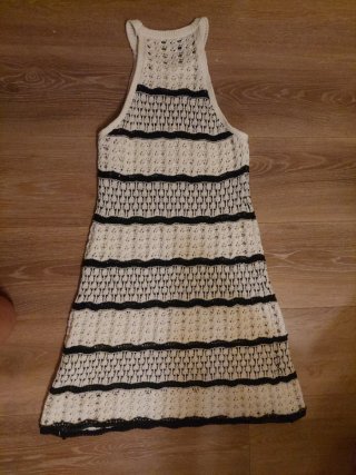 Vestido crochet Zara Talla M