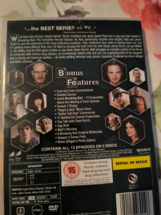 DVD Breaking Bad - Temporada 2 Completa
