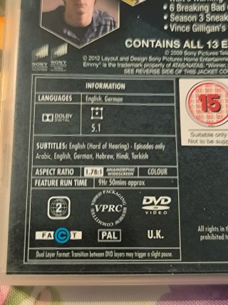DVD Breaking Bad - Temporada 2 Completa