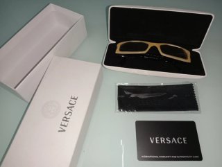 Gafas Versace Beige y Marrón