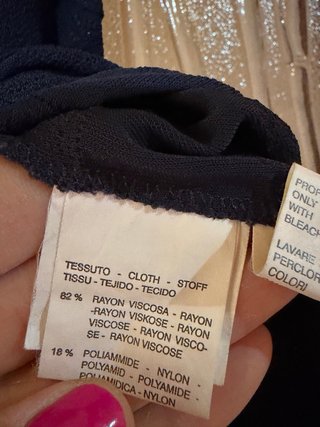 Top Marella blu