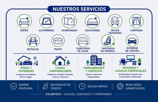 Limpieza de tapicerías profesional a domicilio.