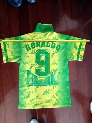 Camiseta Ronaldo Nazario Brasil Antigua