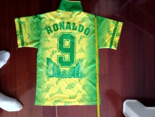 Camiseta Ronaldo Nazario Brasil Antigua