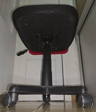 Silla Relaxdays, giratoria carga 90kg (102*55*55)