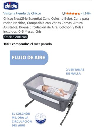 Minicuna Chicco Next2me