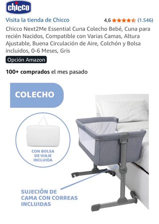 Minicuna Chicco Next2me