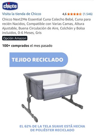 Minicuna Chicco Next2me