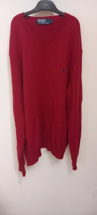 Maglione Polo Ralph Lauren Rosso Taglia L