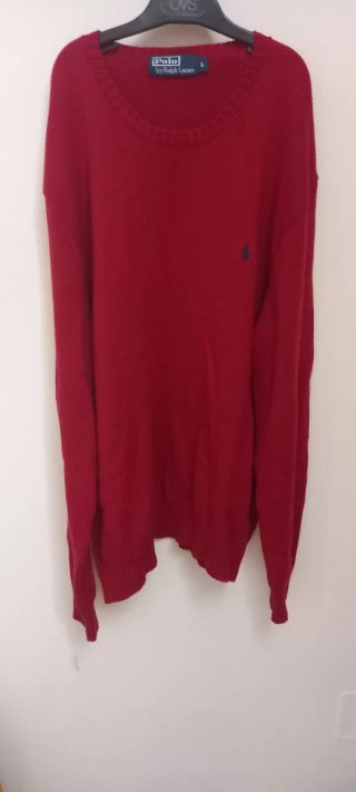 Maglione Polo Ralph Lauren Rosso Taglia L