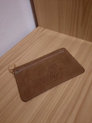 Pochette Loewe ante marrón