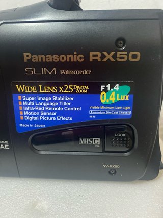 Videocámara Panasonic RX50 + Accesorios