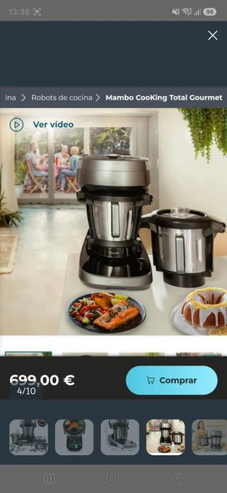 ✅️ Mambo Cooking Total Gourmet Robot de Cocina