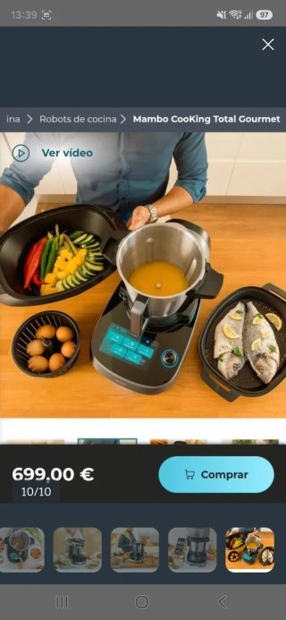 ✅️ Mambo Cooking Total Gourmet Robot de Cocina