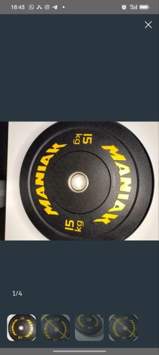 Disco Maniak 15 kg