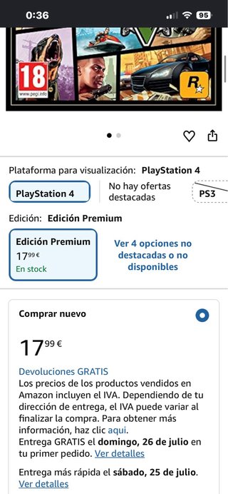 Juegos PS4 Gran Turismo y GTA V Premium