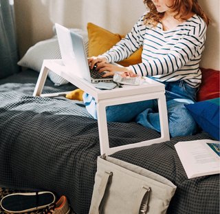 Mesa plegable Ikea Klipsk para sofá/cama