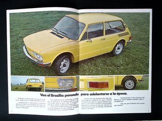 VW Brasilia (Typ 321) Catálogo, Volkswagen, 1974