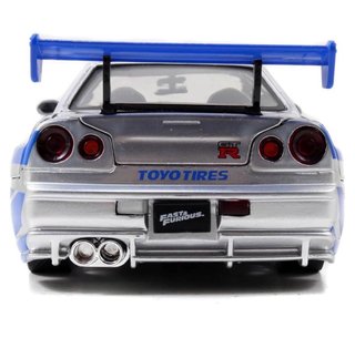 Nissan Skyline GT-R R34 Fast & Furious 1:24