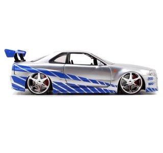 Nissan Skyline GT-R R34 Fast & Furious 1:24