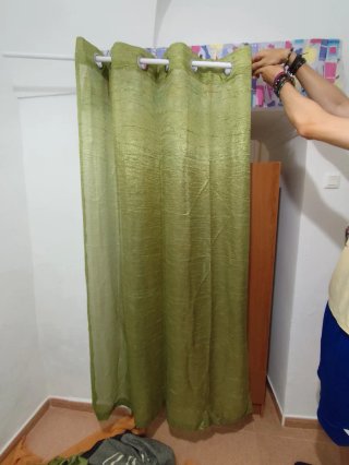 Cortina verde