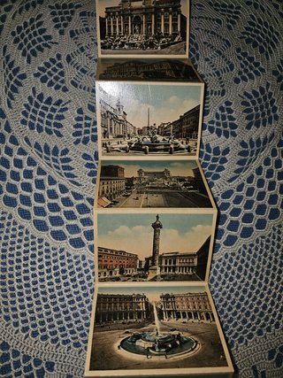 Bloque Postales Roma Acordeón