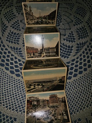 Bloque Postales Roma Acordeón