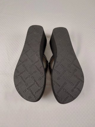 Superga Ciabatte Infradito Nere Rialzate 40