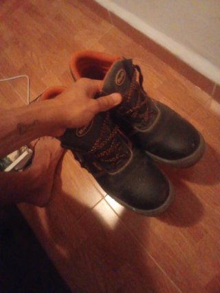 Botas de trabajo Kapital marrones poco uso