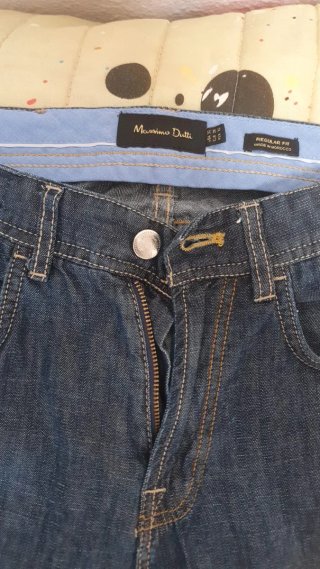 Pantalón vaquero hombre azul