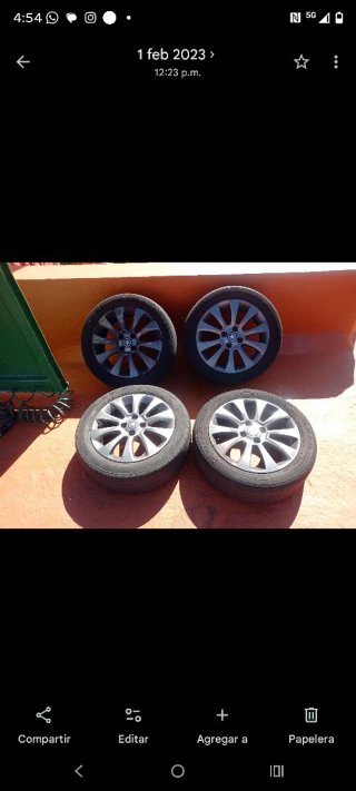 Llantas Opel Racing para Toyota Yaris