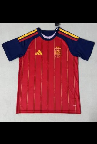 Camiseta Adidas España⭐⭐ Fútbol Roja y Azul