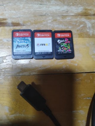 Juegos Nintendo Switch: Pokémon Arceus, FIFA 18, S