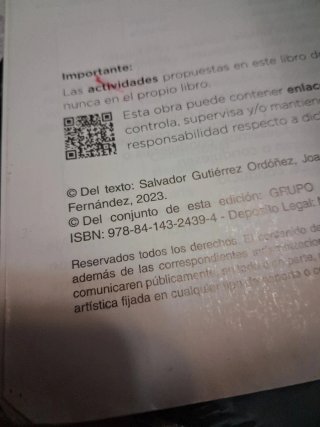 Lengua y Literatura, 2 ESO, Operación mundo