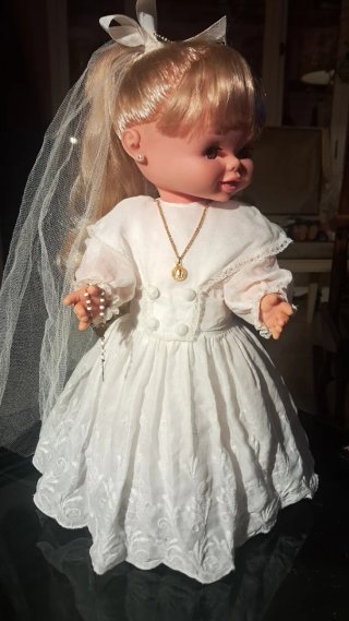 Muñeca Carolina 1968 Comunión