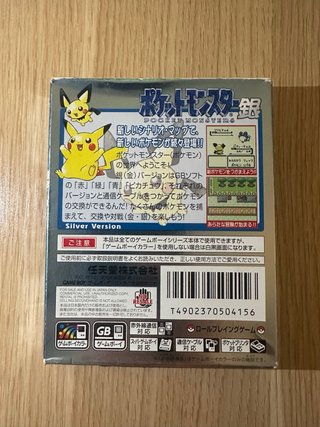 Pokemon Plata Gameboy Japonés