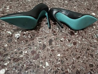 Scarpe tacco Fratelli Russo nere