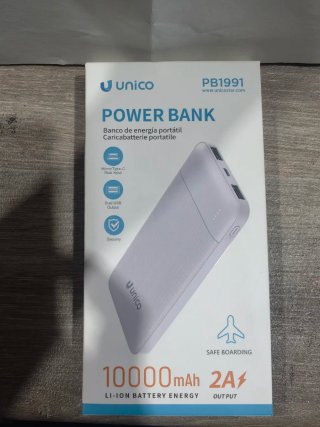 Power Bank Unico 10.000 mAh Blanca