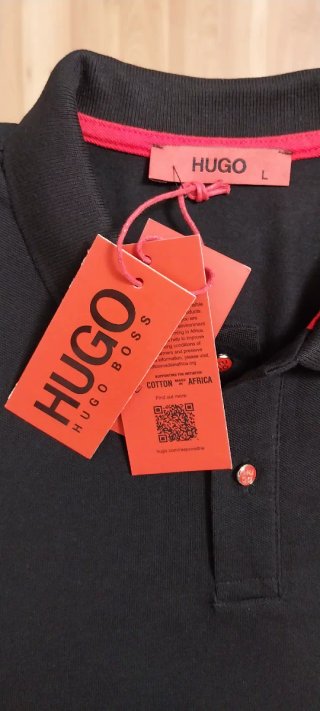 Polo Hugo Boss Preto