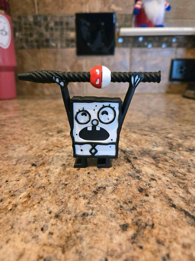 Porta-Canetas dooblebob 3D