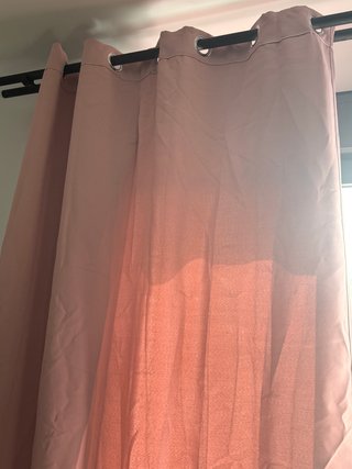 Set di 2 Tende Termiche Opache Rosa