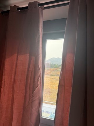 Set di 2 Tende Termiche Opache Rosa