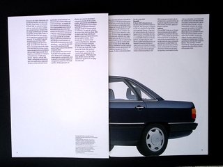 🇪🇸 Audi 200 C3 (Typ 44) Catálogo en Español 1986