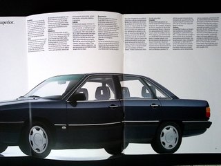 🇪🇸 Audi 200 C3 (Typ 44) Catálogo en Español 1986