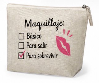 Neceser Maquillaje con Lazo y Labios
